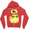 dreaming of destruction Zipper Hoodie