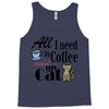 coffee cat Tank Top