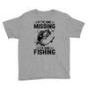 If I've Gone Missing Fishing Youth Tee