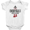 jet chemtrails red &amp; grey logo Baby Bodysuit