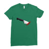 stabbed Ladies Fitted T-Shirt