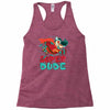 super dude Racerback Tank