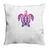 sea turtle spirit Throw Pillow