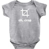 oh crop Baby Onesie