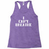 i can breathe Racerback Tank