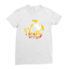 tropical attack Ladies Fitted T-Shirt