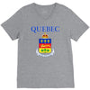 quebec coat of arms canada V-Neck Tee