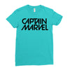 captain marvel 5 Ladies Fitted T-Shirt