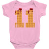 Eleven Waffle Baby Bodysuit