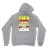 papa the man the myth the legend 2 Unisex Hoodie