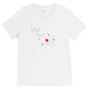 up and atom funny science best product V-Neck Tee