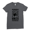 introverts Unite Separately in Your Own Homes Ladies Fitted T-Shirt