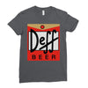 duff parody deff Ladies Fitted T-Shirt