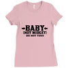 baby not midget do not toss Ladies Fitted T-Shirt