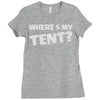 wheres my tent Ladies Fitted T-Shirt