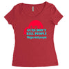 guns dont kill people Women's Triblend Scoop T-shirt