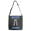 funny , fourtwo wheels, ideal gift, birthday present Adjustable Strap Totes