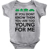 if you dont know them Baby Onesie