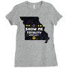 Show Me Totality Ladies Fitted T-Shirt