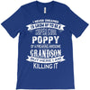 Super Cool Poppy Of A Freaking Awesome Grandson T-Shirt