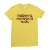 Daddy's Favorite Girl Ladies Fitted T-Shirt