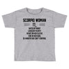 Scorpio Woman Toddler T-shirt