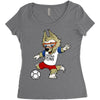 Zabivaka Women's Triblend Scoop T-shirt