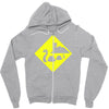 nessie scotland Zipper Hoodie