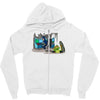 mutant invader Zipper Hoodie