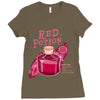 red potion Ladies Fitted T-Shirt