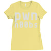 pwn noobs (2) Ladies Fitted T-Shirt