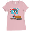 gumball test your might Ladies Fitted T-Shirt