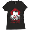 we all float down here Ladies Fitted T-Shirt