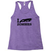 i shotgun zombies funny t shirt dead apocalypse s 3xl Racerback Tank