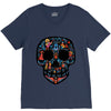 loco coco skul V-Neck Tee