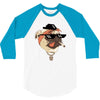pug life 3/4 Sleeve Shirt