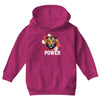 Girl Power White Write Youth Hoodie