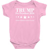 trump for president 2016 Baby Onesie