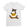 i dont want to job Ladies Fitted T-Shirt