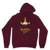 birthday unicorn girl Unisex Hoodie
