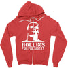rollins for president  funny  comic henry rollins punk rock tv p Zipper Hoodie