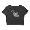 boosted turbo snail Crop Top