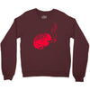 joint smoking brain Crewneck Sweatshirt