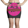 mustache Mini Skirts