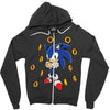 Sonic Rings Zipper Hoodie