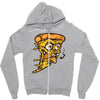 pizza smoking Zipper Hoodie