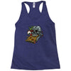 pizzaskull sticker original Racerback Tank