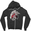 lycanroc (midnight) Zipper Hoodie