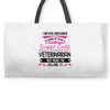 I Never Dreamed I d Grow Up To Be A Super Cute Veterinarin But Here I' Weekender Totes