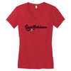 sagittarius violet Women's V-Neck T-Shirt